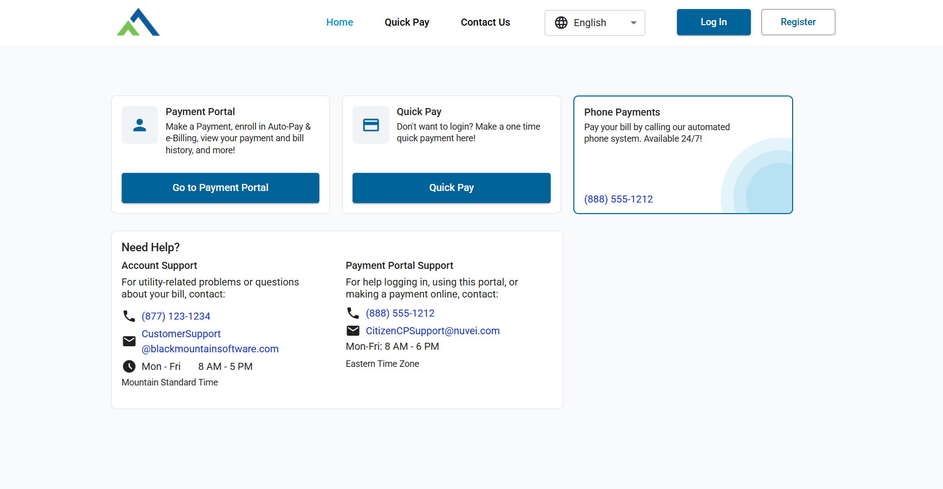 Black Mountain Software - BMS Pay Payment Portal